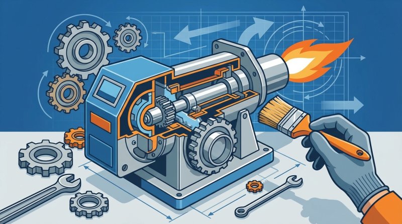 מבערים - המחשה למבערים - המדריך המלא לתחזוקה נכונה וניקו