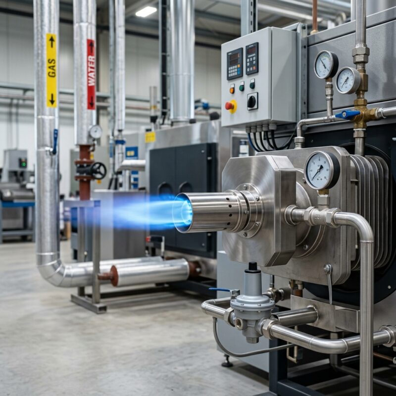 מבערי גז - מבערי גז - המדריך לחיסכון באנרגיה ובעלויות בעסק