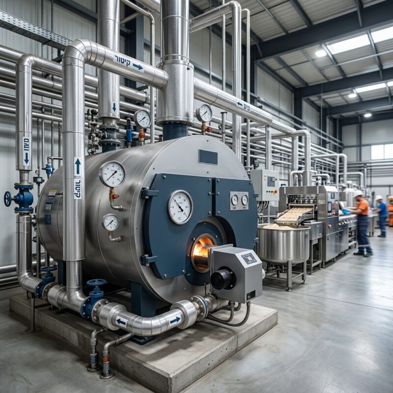 מחולל קיטור - דוגמה למחולל קיטור - הדרך היעילה ביותר לחסוך בא...