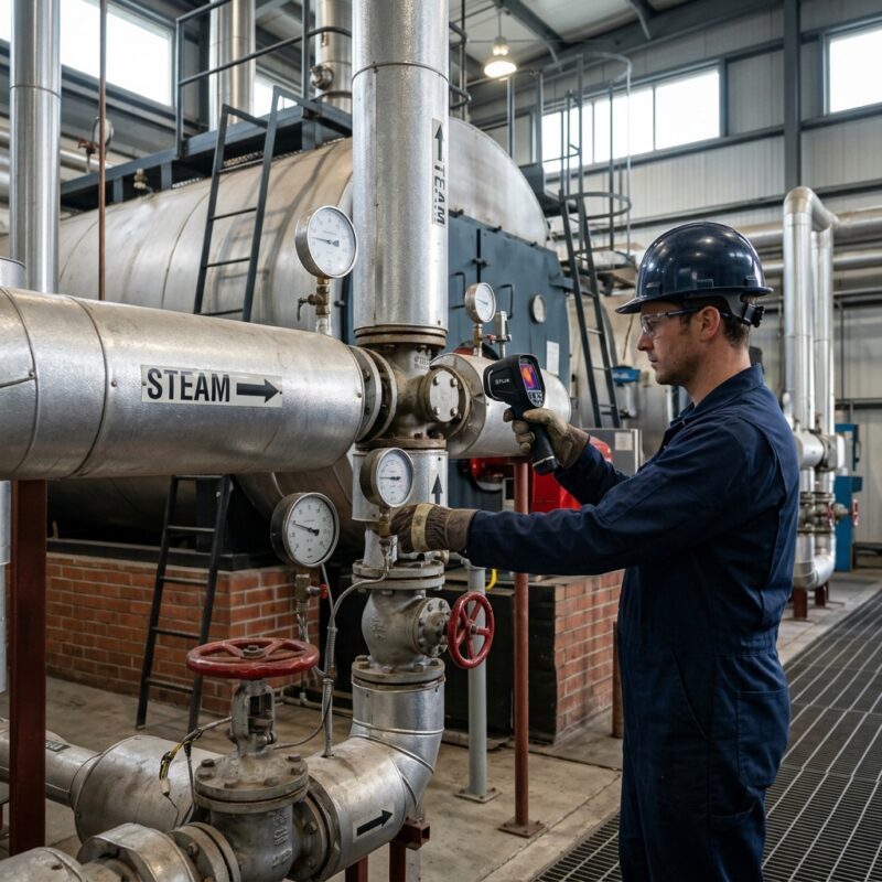 תחזוקת מערכות קיטור - דוגמה לתחזוקת מערכות קיטור - כך תבטיחו עבודה תק...