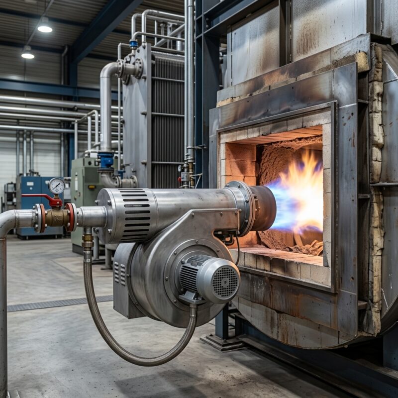 מבער גז תעשייתי - דוגמה למבער גז תעשייתי - איך הוא פועל ומהם היתר...